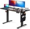 Standing Desk Adjustable Height,‎48x24 Inch Electric Standing Desk, Stand up Desk with Storage Bag,Headphone Hook for Computer Workstations Desk Memory Preset